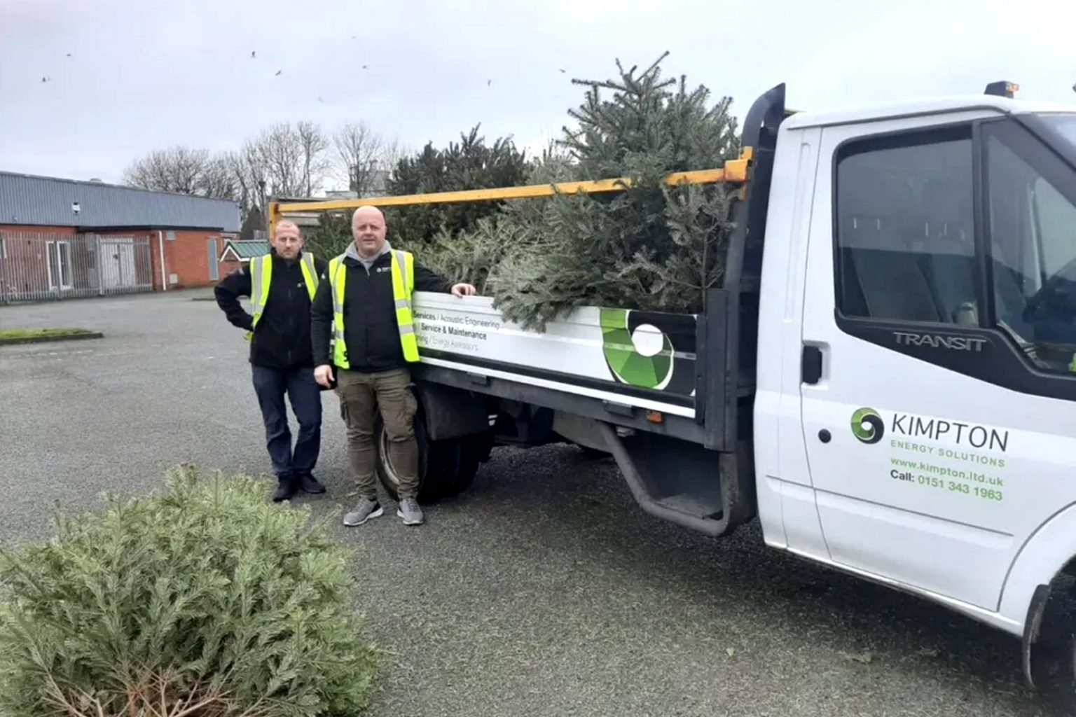 Christmas tree collection for Nightingale House Nightingale House Hospice