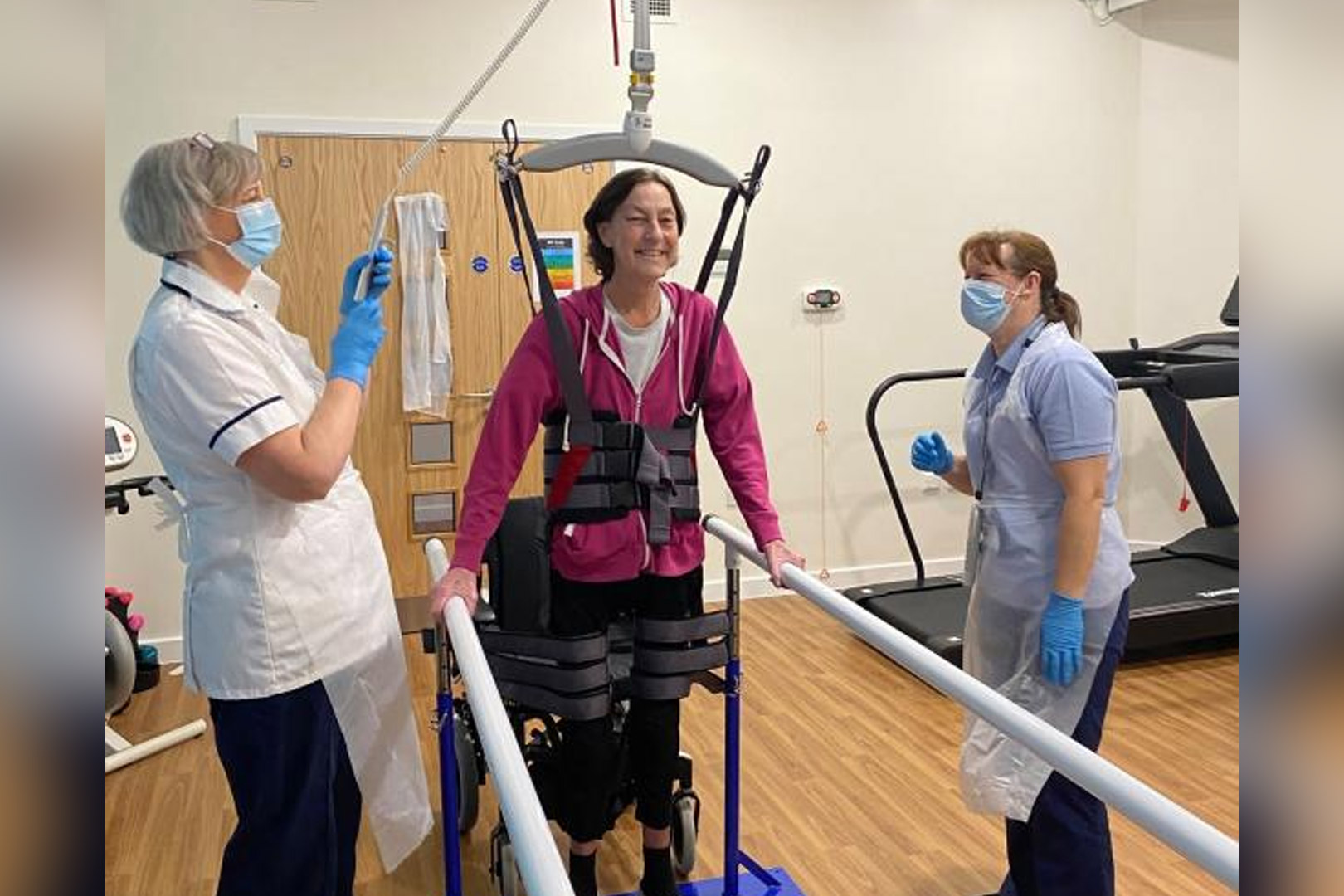 Wrexham's Nightingale House Hospice provides equipment to get cancer